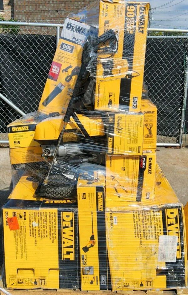 9299.jpg Best DeWALT tools pallets for sale.